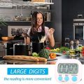 High Quality Plastics Kitchen Timer Big Digits Loud Alarm Stopwatch Countdown Timer LCD Screen Display Digital Visual Timer Bathroom. 