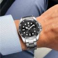 WWOOR brand fashion business, luxury, 30ATM waterproof, with date, quartz men's watch. 