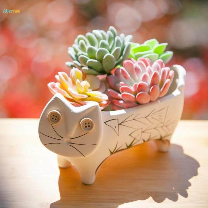 Cat%20Planter%20Pot%20Home%20Decor%20Cute%20Table%20Ornaments%20Head%20Planter%20-%20Image%203