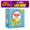 Sufi Canola Cooking Oil 1Ltr x 5 Poly Bag. 