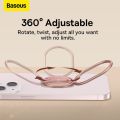 Baseus Phone Ring Holder Finger 360 Degree Rotation Metal Cell Phone Ring Grip Foldable Cellphone Stand For Iphone Xiaomi. 