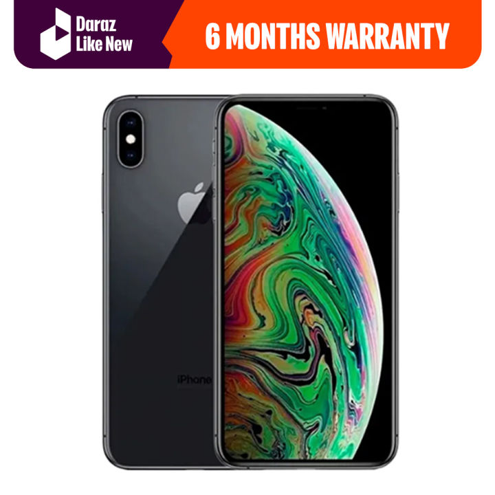 Apple iPhone XS MAX 256 GB Factory Unlocked - PTA Approved (FREE CHARGER & COVER) - daraz like new phones