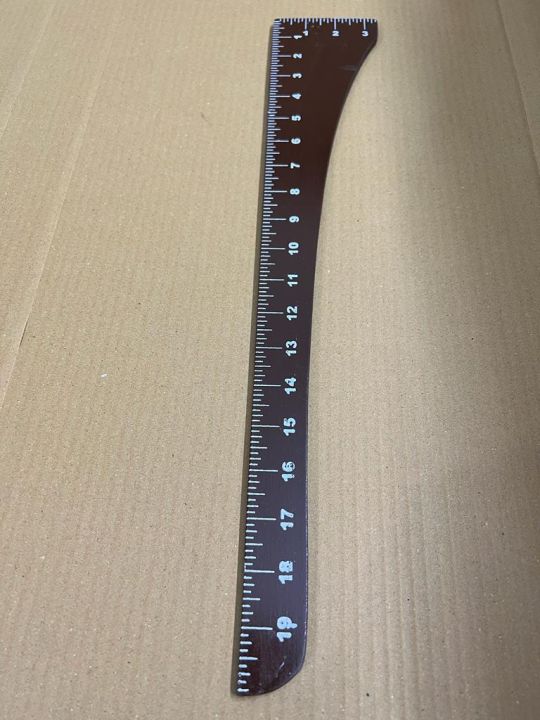 Designers Tailoring Wooden Scale- leg curve 19inch