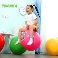 Hop ball for Kids ,Hop Ball with Handle for Exercise Inflatable Jump Ball Kids Inflatable Bounce Jumping Hopper Hop Ball For Children Educational Toys Kids Birthday Gift. 
