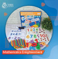 Spelling & Mathematics (𝟮 𝗶𝗻 𝟭) | Mathematics & English Learning Game | Sticks, Counting, Cards, Numbers, Spelling Cards. Wooden Toys, Early learning Game, Maths , English, Marker, eraser,wiping cloth, Activity Box, Learning Material. 
