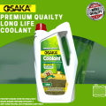OSAKA Anti Freeze Coolant - Genuine  (Pre Mixed) - Green - 1 Liter. 