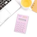 Creative Cute Kawaii Candy Color 8 Digit Compact Calculator Small Portable Scientific Calculator For Students 8 Digits Mini Body Plastic Keys Non-slip Bottom Pad Clear Keys. 