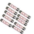10x Fuse Ceramic Fuse Tube BS1362 3A 6x25 British Plug Electronic Components. 