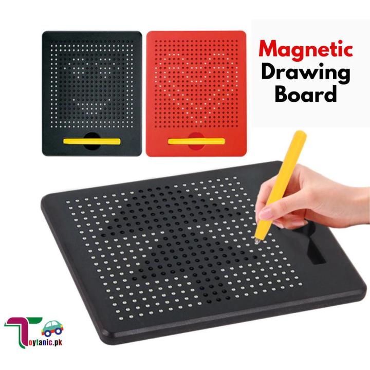 Magnetic%20Drawing%20Board%20Puzzle%20for%20Kids%20%7C%20Erasable%20Magnetic%20Doodle%20Drawing%20Pad%20with%20a%20Pen%20and%2010%20Pattern%20Cards%20(including%20380%20Magnets)%20-%20Image%202