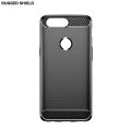 Applicable OnePlus 5/5T Phone Case OnePlus OnePlus5T Brushed Carbon Fiber Anti-Fall Protective Cover Silicone Soft Shell. 