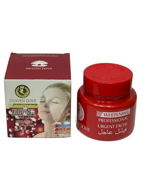 Heaven Dove Glowing Urgent Facial  Cream Keratin Jar 300 HD1033B