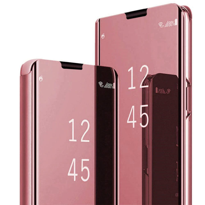 Smart Mirror Flip case for Samsung Galaxy S23 S22 ultra M52 plus S23 fe A14 A24 A34 A54 A13 A23 A33 A53 A73 protective cover
