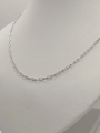 Mini Paper Clip Chain | 6 x 2.5 mm | High Quality | Stainless Steel | Ready to Wear | Used in DIY Jewelry Accessories. 