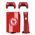 ps5 disc edition skin chelsea design with 2 controller skin (not silicone cover ) brand ranadecoration1. 