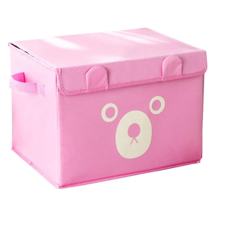 Pack%20of%202%20-%20Foldable%20Cute%20Bear%20Oxford%20Cloth%20Storage%20Box%20Square%20Storage%20Boxes%20For%20Home%20Bedroom%20Fabric%20Clothing%20Toys%20CD%20Organizer%20Case%20-%20Image%207