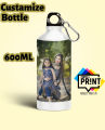 Customized Your Your Own Pic Water Bottle 600Ml. 