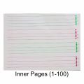 Openness - Calligraphy Book for Khatati Urdu Arabic Practice Noori Nastaliq  ( A4 Size 100 Pages). 