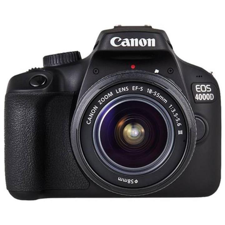 CANON EOS 4000D - 18.0 MP - Black