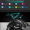 SKMEI Sport Digital Chronograph Dual Display Alarm 50M Waterproof EL Light Watch For Men 1155B. 