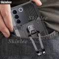 Phone Case for VIVO V27 Pro V27E Back Cover with Metal Clip Back Cover Casing Hp for VIVO V27E V27Pro Cover Cases. 