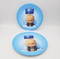 BOSS BABY PLATES - PACK OF 10 BOSS BABY THEME PAPER PLATES - BOSS BABY BIRTHDAY. 