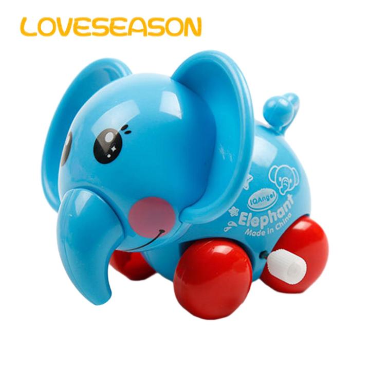 Cute Wind-up Toy Aable Elephant Wind-up Toy No Needed Educational Clockwork Toy for Kids Teens Perfect Gift for Children in Asia Wind-up Elephant Toy