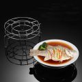 STAINLESS STEEL KITCHEN UTENSIL HEAVY HOT POT STAND PLATE STAND HOT PLATE STAND STEAMER  Handi stand  Set of 3 ( 2x 6inch, 1 x 12inch). 