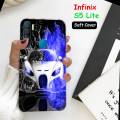 Infinix S5 Lite Pouch Cover - Car Soft Back Cover Case for Infinix S5 Lite. 