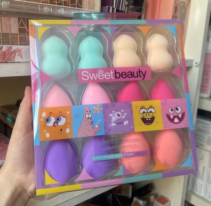 Pack%20of%2012%20pcs%20Microfiber%20Makeup%20Sponge%20Sweet%20Beauty%20Makeup%20Blender%20Set%20High%20Quality%20Makeup%20Tool%20Sweet%20Beauty%20Makeup%20Tools%20Beauty%20Blander%20Pack%20-%20Image%202