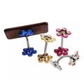 Pack of 5- New Tik tok Mobile Holder 360 degree Rotatable Double-Sided Suction Cup Mount Flower Magic Suctionable Cup Magic Phone Desk Stand Compatible Universal Phone Car Mount Stand. 