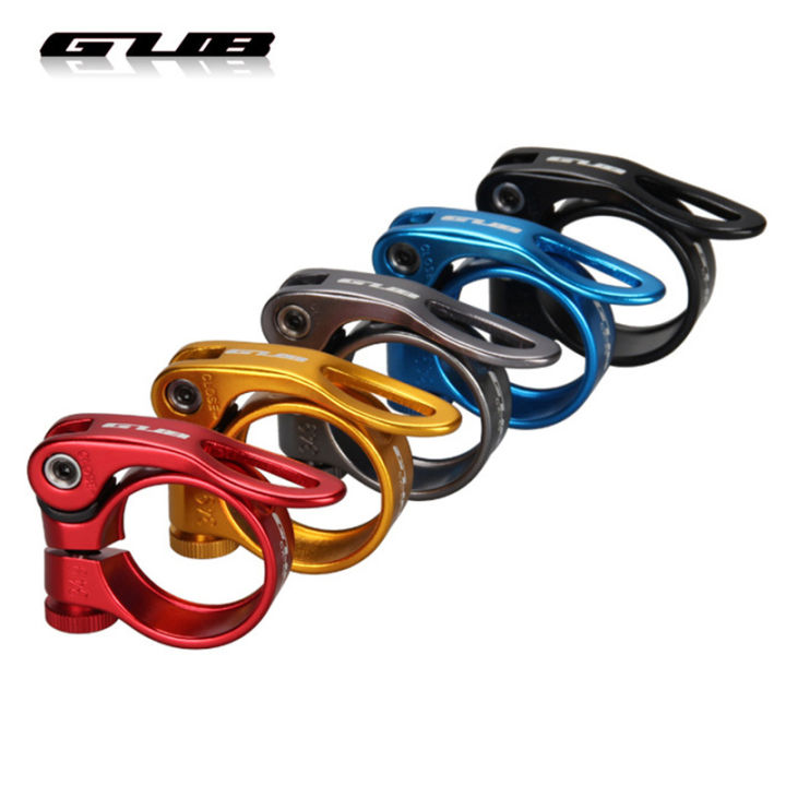 [HOT] GUB Bicycle Seatpost Clamp Aluminum Ultralight Quick Release Road Bike MTB Mountain Bike Seat Post Seat Post Clamp 31.8/34.9Mm