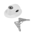 2 Pcs Fridge Lock, Refrigerator Lock for Children, Mini Fridge Locks for Kids, Freezer Lock, Used in Refrigerator Door. 