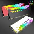 【ZOSR】RA-2 Memory Ram Heatsink ram rgb DDR3 DDR4 Memory Cooling Heatsink Cooler RAM Radiator for Desktop PC Computer Colorful. 