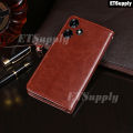 Flip Phone Case Realme Note 50 Leather Classic Vintage Kickstand Cowhide Cover for Realme Note 50 Flip Case Wallet Holder Casing. 