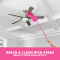 WBM Cleaning Duster, Microfiber Cleaning Brush With Long Stick. 