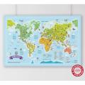 Kids Map of the World. 