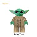 Baby Yoda in Cot Minifigures Lego Star Wars Blocks Toy. 