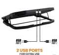 Cooling Pad For 14-17 Inch Laptops | Gaming Notebook | Dual USB Ports | Adjustable Height | RGB Laptop Cooling Pad Stand. 