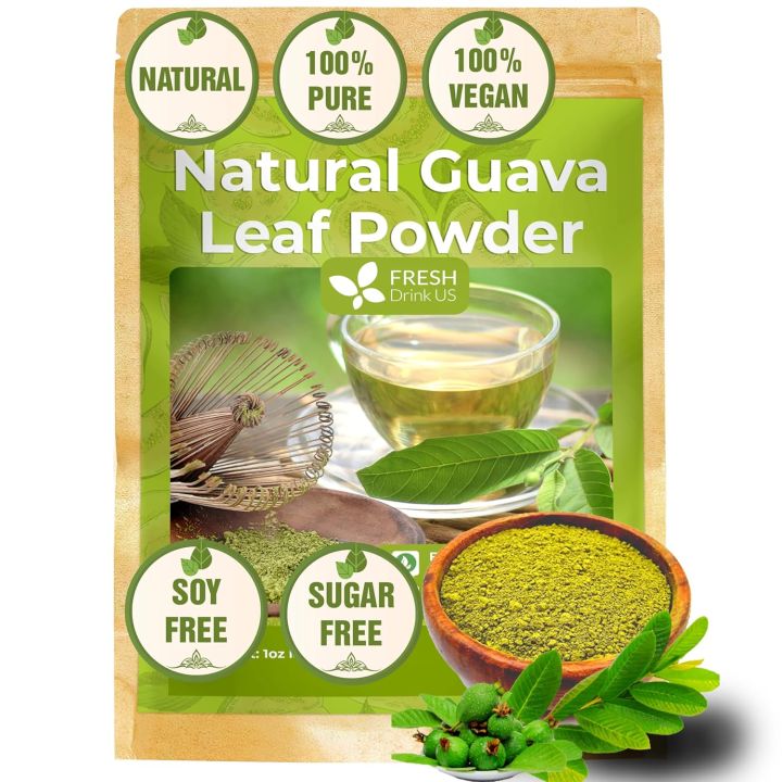 freshdrinkus-premium-4-oz-guava-leaf-powder-100-natural-pure-from