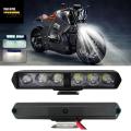 2pcs Universal 6 LED Motorcycle Headlight Spotlights Auxiliary High Brightness Lamp Electric Vehicle Scooters Autocycle Modified Bulbs. 