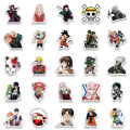 50PCS Classical Anime Graffiti Stickers For Laptop Skateboard Decal Stickers. 