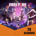 Garena Free Fire Diamonds  70. 