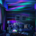 Aurora Light Projector Northern Light Projection Galaxy Lamp, Decoration Lamp Remote Control, Multiple Light Modes, Dreamy Indoor Atmosphere Light, Gift For Birthdays Various Festivals, Black. 