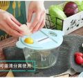 Manual Hand Operated 2000 ML Chopper Pump Action With Free 3 Blades Food Processor Portable Container And Easy To Clean Kitchen Gadget.. 