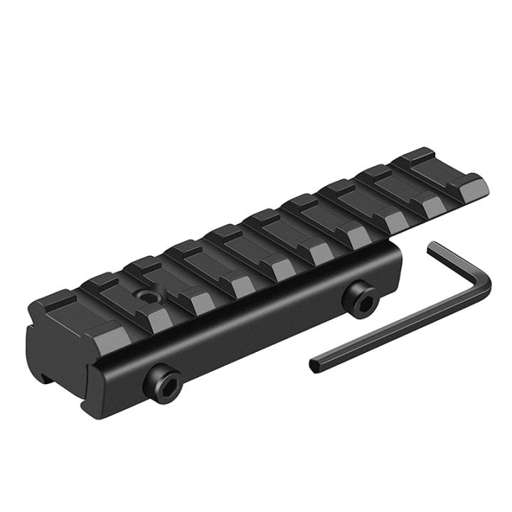 11mm Dovetail to 21mm Picatinny Weaver Rail Convert Mount Adapter Rail Base
