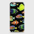 Oppo A57 Cover - SkinLee HQ Supreme Case (Soft) - Abtract Colorful Fishes - SKINLEE-446-1-81-58. 