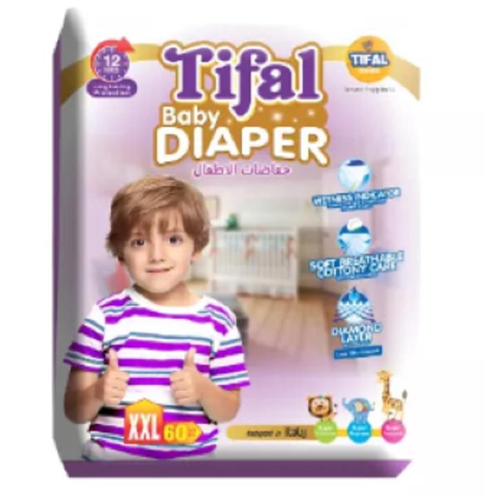 Tifal  baby diapers XXL 60 pcs