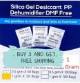 Silica Gel 1 grm X 50 bags - SilicaGel - Dehumidifier - DMF Free - PP - Moisture Control - Humidity Absorber. 