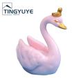Micro Landscape Swan Ornament Anti-fade Little Swan Potted Plants Garden Ornament. 