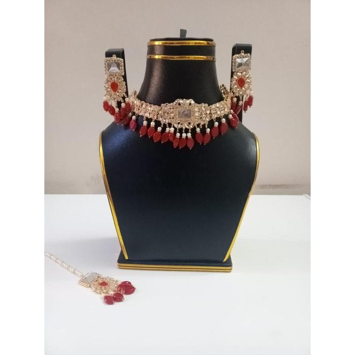 Kundan jewellery set